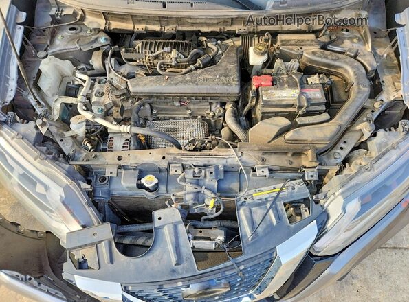 JN8AT2MT7LW041873 2020 NISSAN ROGUE Gray Widok wnętrza z tyłu