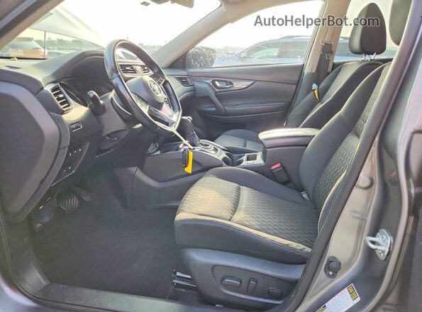 JN8AT2MT7LW041873 2020 NISSAN ROGUE Gray Widok wnętrza z przodu