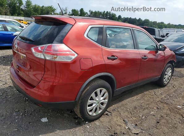 JN8AT2MT8GW005020 2016 NISSAN ROGUE Red Tył prawy