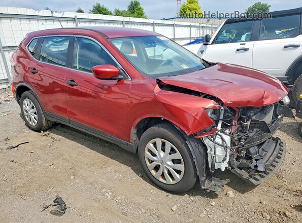 JN8AT2MT8GW005020 2016 NISSAN ROGUE Red Przód prawy