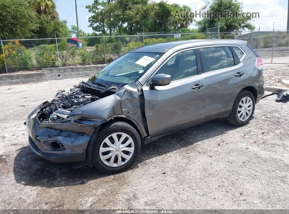 JN8AT2MT8GW027129 2016 NISSAN ROGUE Gray Przód lewy