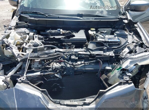 JN8AT2MT8GW027129 2016 NISSAN ROGUE Gray Widok z tyłu