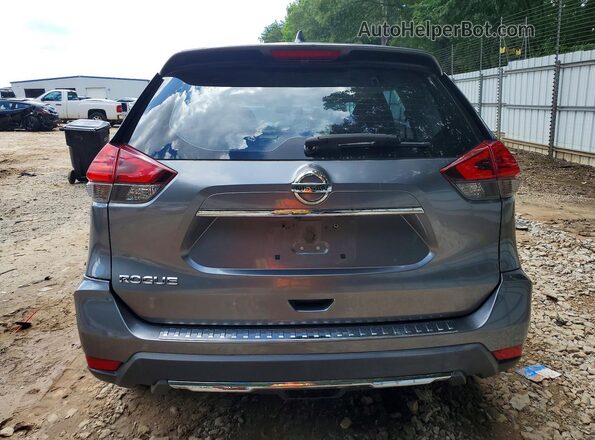 JN8AT2MT8HW131668 2017 NISSAN ROGUE Gray Widok z tyłu