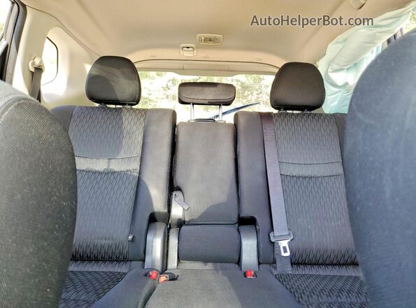 JN8AT2MT8HW404821 2017 NISSAN ROGUE Gray Vista de los asientos traseros