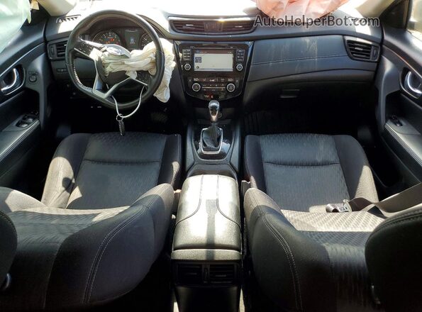 JN8AT2MT8HW404821 2017 NISSAN ROGUE Gray Vista del salpicadero