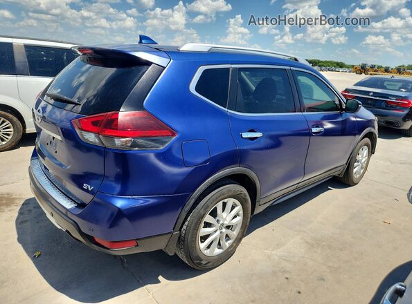 JN8AT2MT8LW014746 2020 NISSAN ROGUE Синий Задняя правая четверть