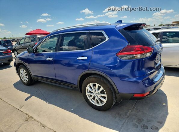 JN8AT2MT8LW014746 2020 NISSAN ROGUE Синий Задняя левая четверть