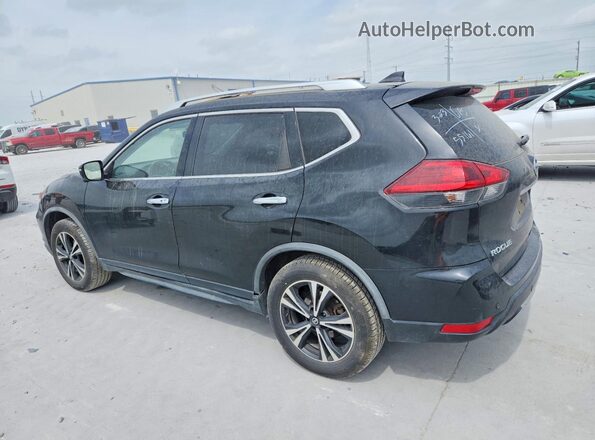 JN8AT2MT8LW017288 2020 NISSAN ROGUE Black Trasero izquierdo