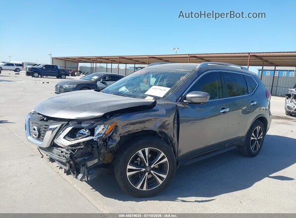 JN8AT2MT8LW034303 2020 NISSAN ROGUE Серый Передняя левая четверть