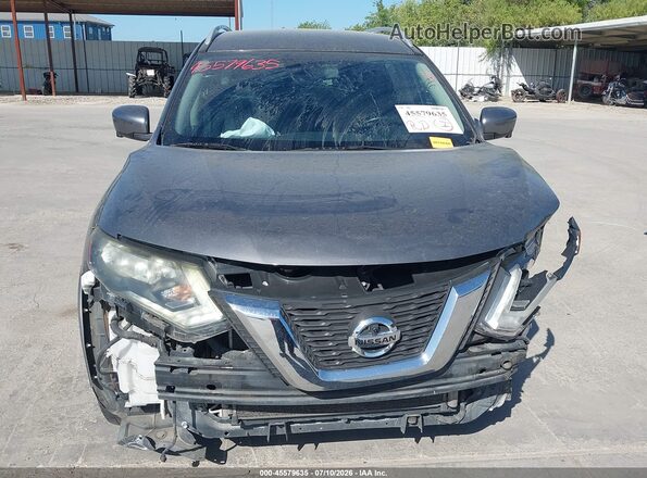 JN8AT2MT8LW034303 2020 NISSAN ROGUE Серый Вид задней части салона