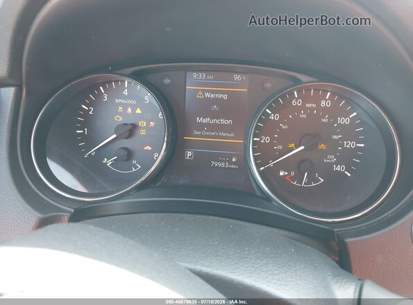 JN8AT2MT8LW034303 2020 NISSAN ROGUE Серый Вид задних сидений