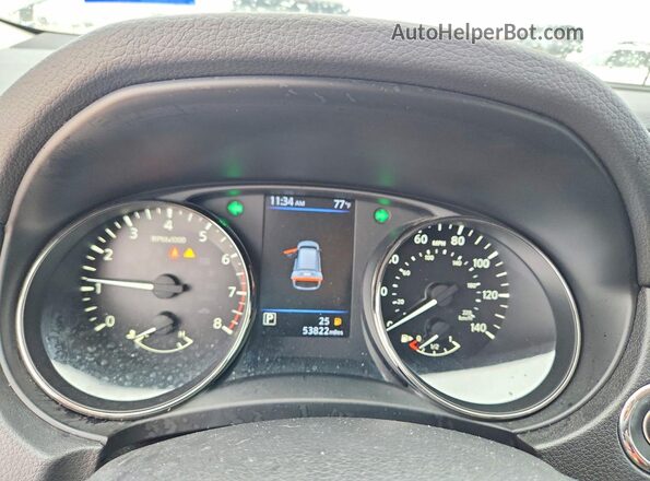 JN8AT2MT8LW035175 2020 NISSAN ROGUE Gray Vista del cuadro de instrumentos