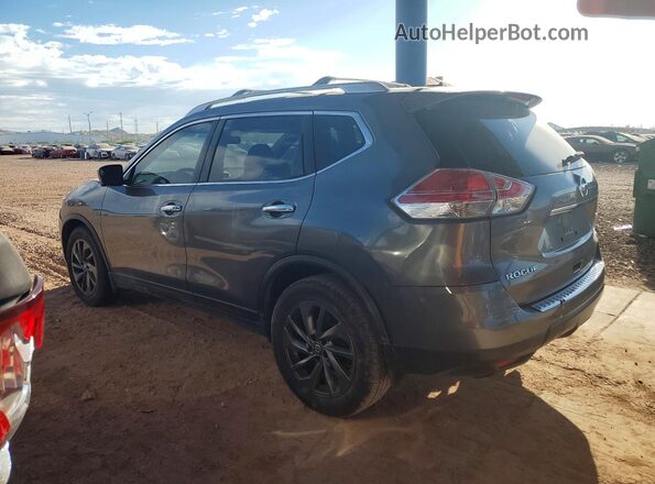JN8AT2MT9GW007908 2016 NISSAN ROGUE Gray უკანა მარცხენა