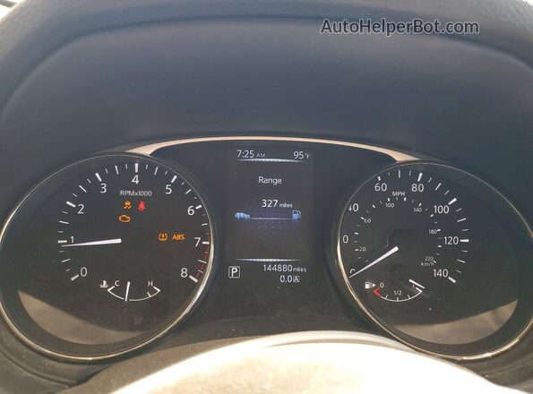 JN8AT2MT9GW007908 2016 NISSAN ROGUE Gray ხელსაწყოთა პანელის ხედი