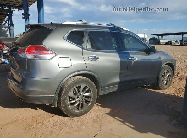 JN8AT2MT9GW007908 2016 NISSAN ROGUE Gray უკანა მარჯვენა