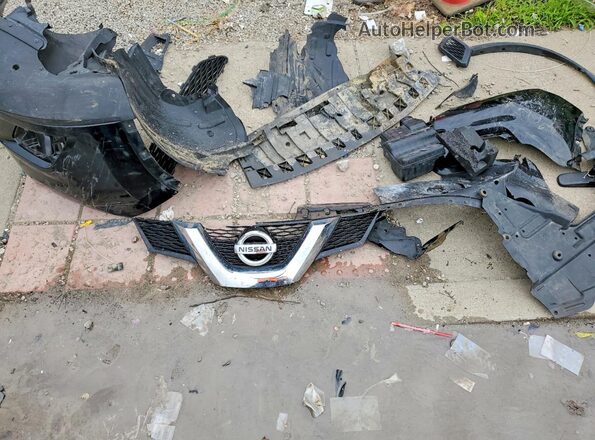JN8AT2MT9GW025972 2016 NISSAN ROGUE Черный Вид наклейки с VIN-кодом