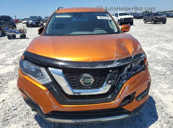 JN8AT2MT9KW254466 2019 NISSAN ROGUE Orange წინა ხედი