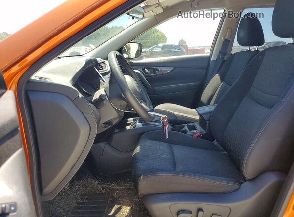 JN8AT2MT9KW254466 2019 NISSAN ROGUE Orange წინა სალონის ხედი