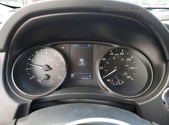 JN8AT2MT9KW501422 2019 NISSAN ROGUE Gray ხელსაწყოთა პანელის ხედი