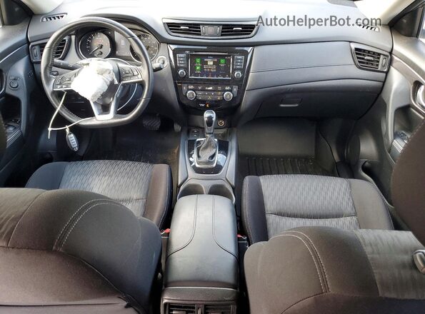 JN8AT2MT9KW501422 2019 NISSAN ROGUE Gray წინა პანელის ხედი