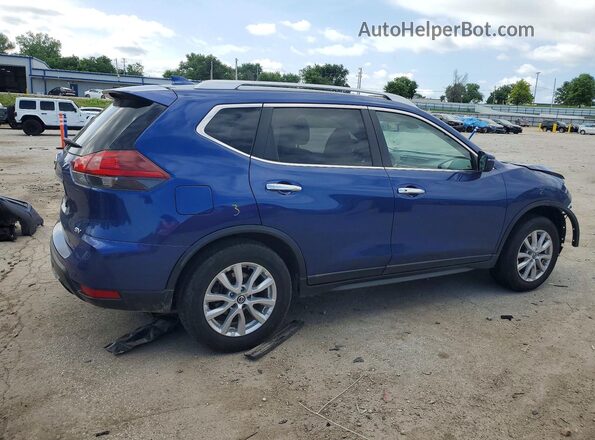 JN8AT2MT9LW042314 2020 NISSAN ROGUE Blue Задня права чверть