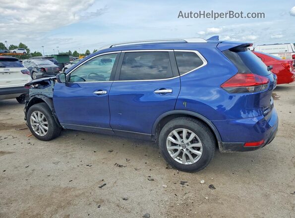 JN8AT2MT9LW042314 2020 NISSAN ROGUE Blue Задня ліва чверть