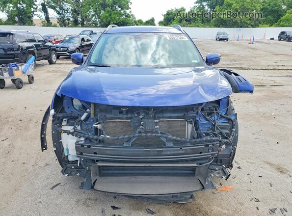 JN8AT2MT9LW042314 2020 NISSAN ROGUE Blue Вид спереду
