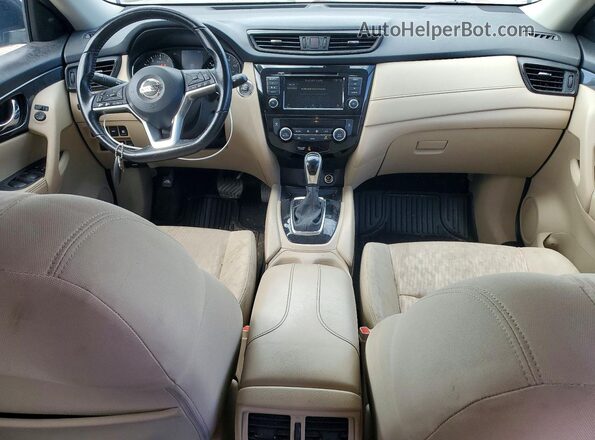 JN8AT2MT9LW042314 2020 NISSAN ROGUE Blue Вид панелі приладів