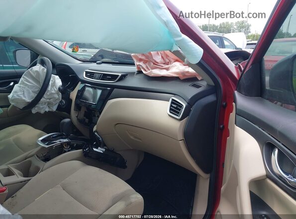 JN8AT2MTXGW009392 2016 NISSAN ROGUE Red Vista interior delantera