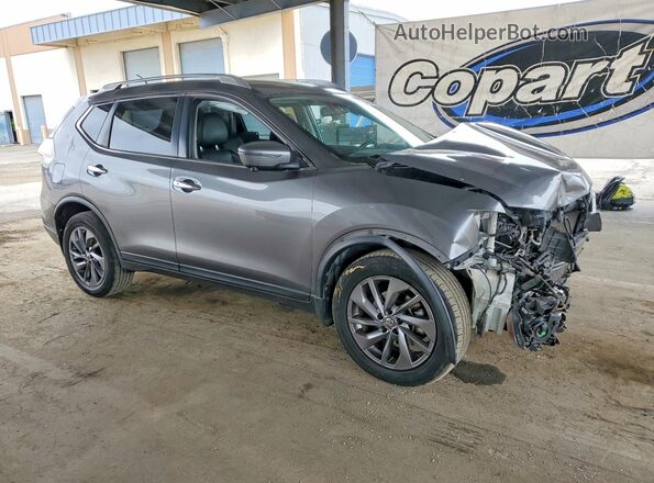 JN8AT2MTXGW010610 2016 NISSAN ROGUE Gray Առջևի աջ