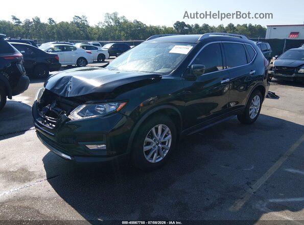 JN8AT2MTXHW143627 2017 NISSAN ROGUE Black Vista tres cuartos delantera izquierda