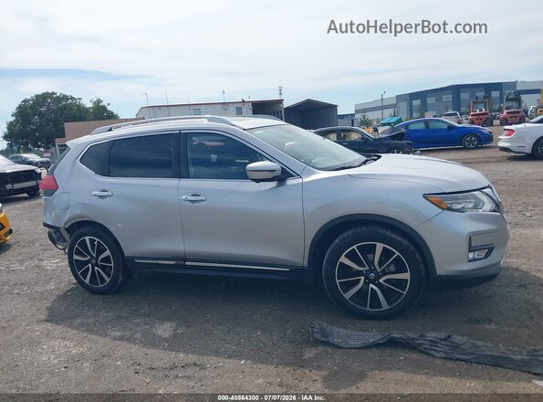JN8AT2MTXHW145605 2017 NISSAN ROGUE Silver Панорамний вид салону 360°