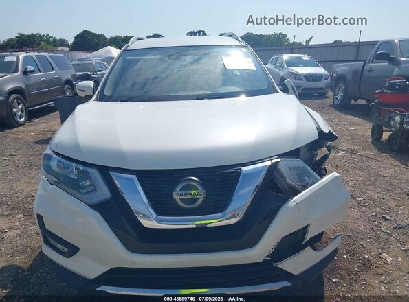 JN8AT2MTXKW250197 2019 NISSAN ROGUE White ხელსაწყოთა პანელის ხედი