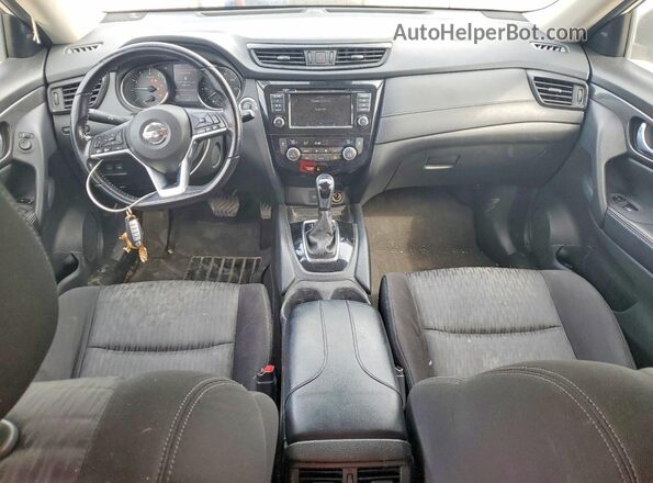 JN8AT2MTXLW010374 2020 NISSAN ROGUE Белый Вид панели приборов