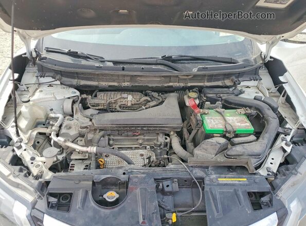 JN8AT2MTXLW010374 2020 NISSAN ROGUE Белый Вид подкапотного пространства