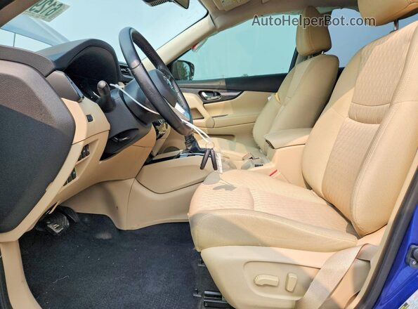 JN8AT2MTXLW014540 2020 NISSAN ROGUE Blue წინა სალონის ხედი