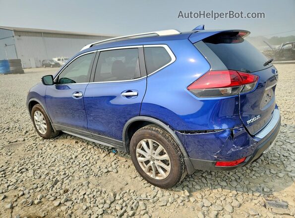 JN8AT2MTXLW014540 2020 NISSAN ROGUE Blue უკანა მარცხენა