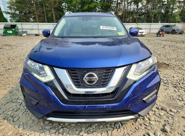 JN8AT2MTXLW014540 2020 NISSAN ROGUE Blue წინა ხედი