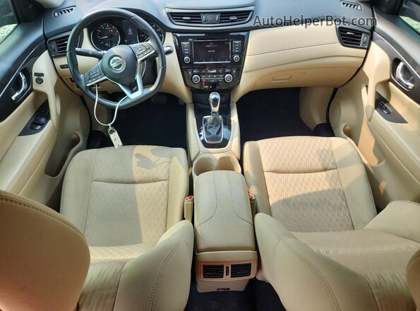 JN8AT2MTXLW014540 2020 NISSAN ROGUE Blue წინა პანელის ხედი