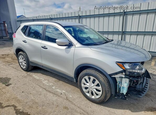 JN8AT2MV0GW142275 2016 NISSAN ROGUE Серебряный Передняя правая четверть