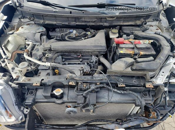JN8AT2MV0GW142275 2016 NISSAN ROGUE Серебряный Вид подкапотного пространства
