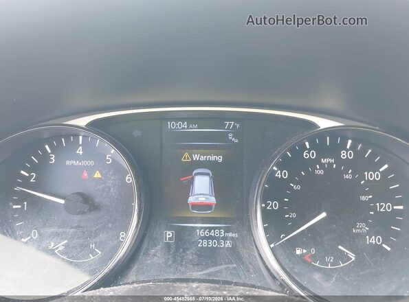 JN8AT2MV0GW146293 2016 NISSAN ROGUE Серебряный Вид задних сидений