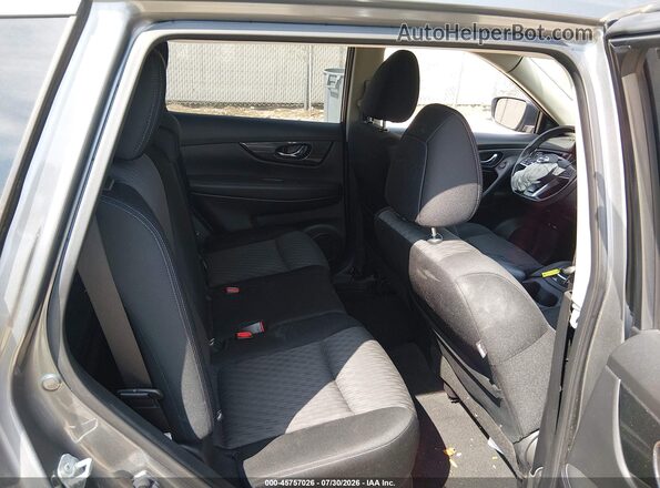 JN8AT2MV0HW004575 2017 NISSAN ROGUE Gray VIN sticker view