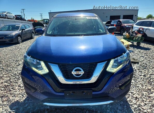 JN8AT2MV0HW007668 2017 NISSAN ROGUE Blue წინა ხედი