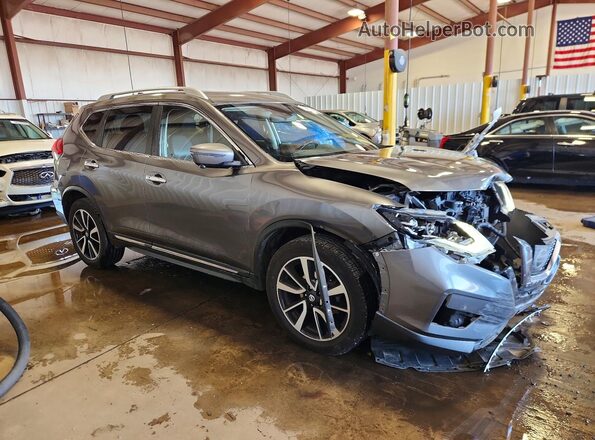 JN8AT2MV0HW015964 2017 NISSAN ROGUE Gray Передня права чверть