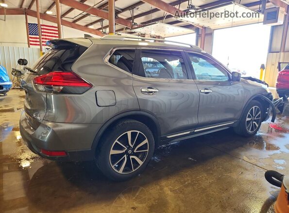 JN8AT2MV0HW015964 2017 NISSAN ROGUE Gray Задня права чверть