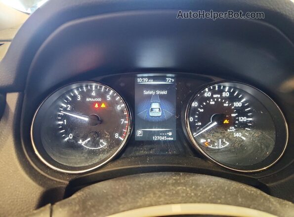 JN8AT2MV0HW015964 2017 NISSAN ROGUE Gray Вид щитка приладів