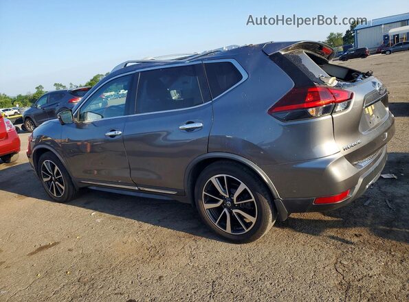 JN8AT2MV0JW323920 2018 NISSAN ROGUE Gray Trasero izquierdo