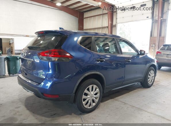 JN8AT2MV0JW329247 2018 NISSAN ROGUE Blue Հետևի աջ