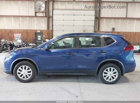 JN8AT2MV0JW329247 2018 NISSAN ROGUE Blue Սալոնի 360 աստիճան տեսք